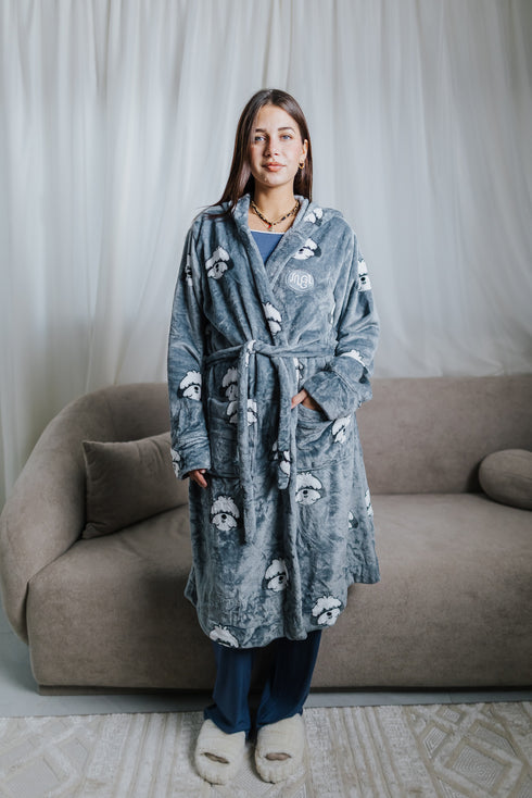 Snuggs Blanket Robe Dog